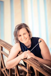 Mareike Wütscher, Musikalische Leitung der Bläserphilharmonie Osthessen